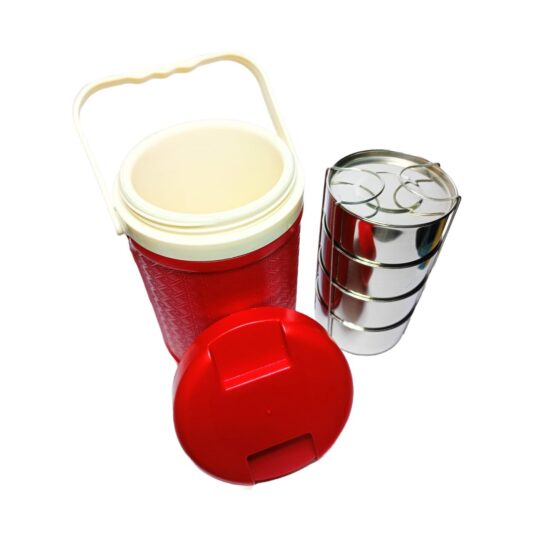 Stainless Steel Containers With Plastic Box