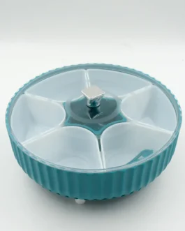 Round Shape Spice and Dry Fruit Box with 7 Compartment
