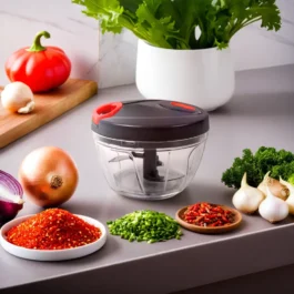 Vegetable Handy Chopper with 3 Stainless Steel Blades