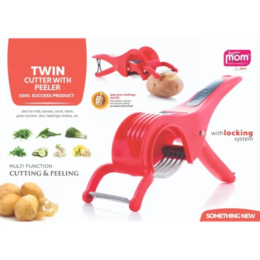 Supermon Twin Cutter with Peeler