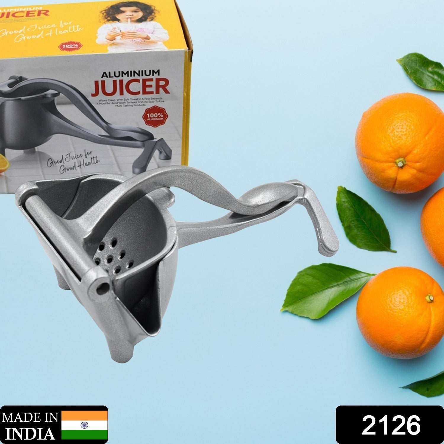 MANUAL ALUMINIUM METAL FRUIT PRESS JUICER…