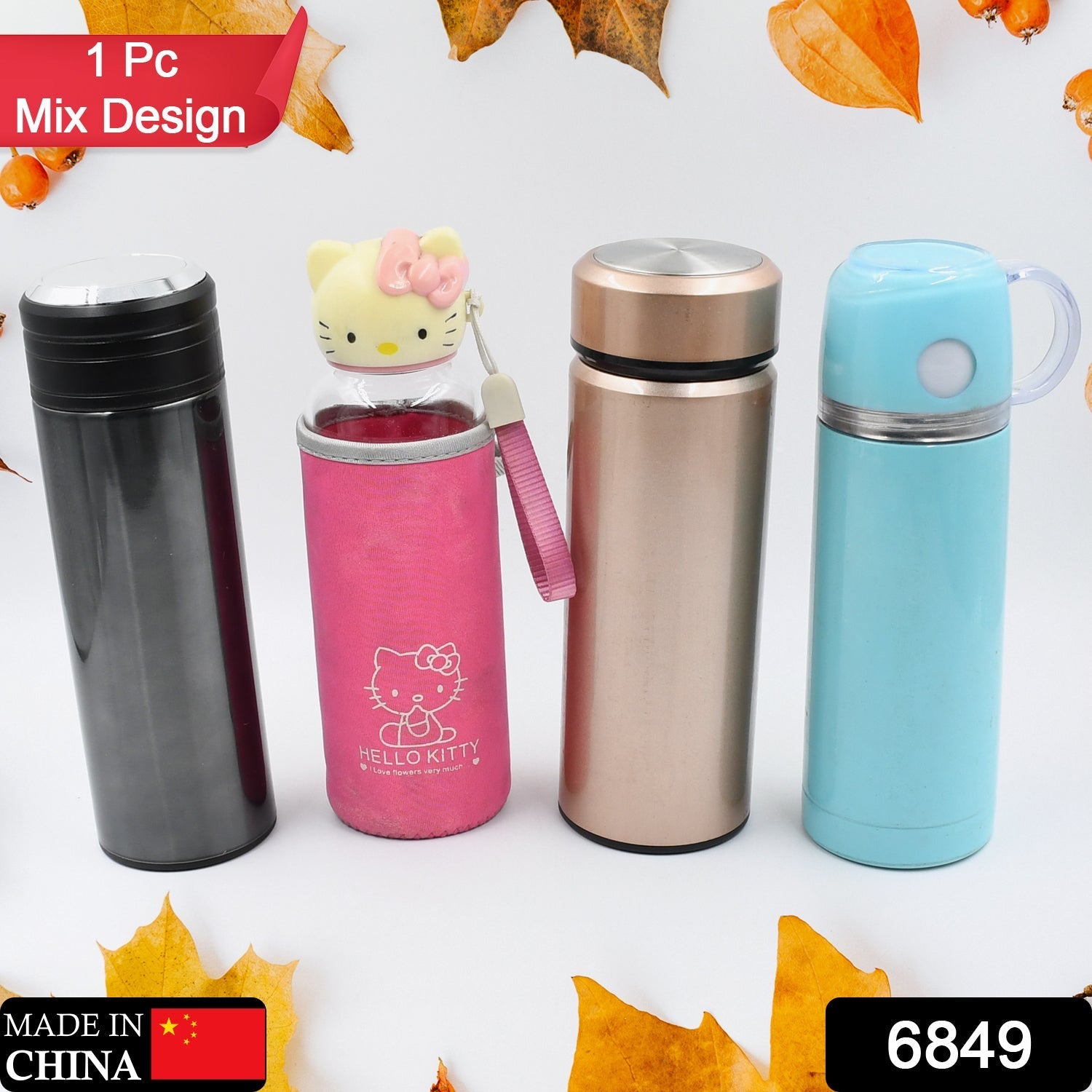 Mix Size and Design Stainless Steel Vacuum Bottle with Cup Lid â€“ The…