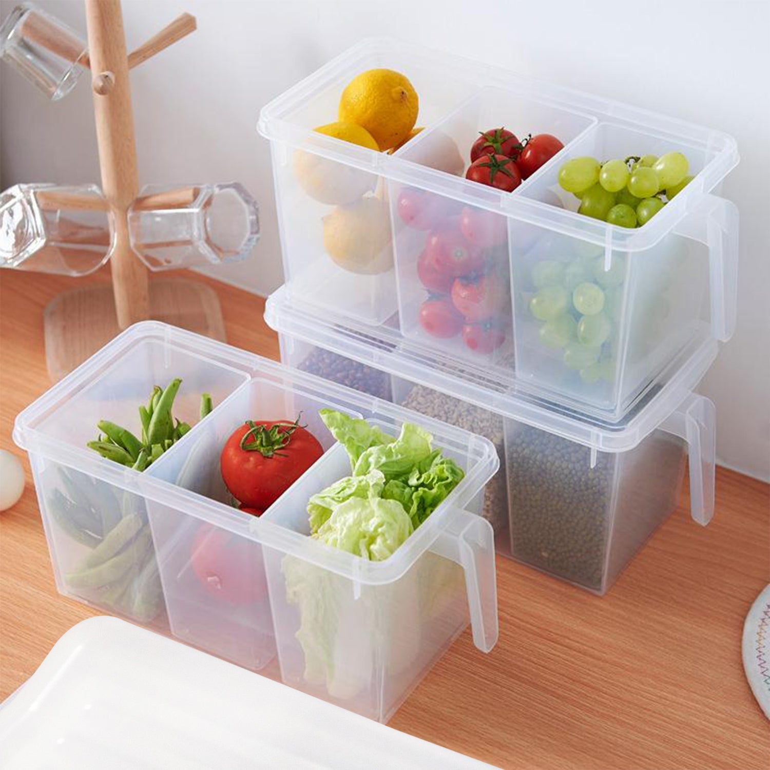 Refrigerator Organizer Fresh-Keeping Box Case Kitchen Storage Box…