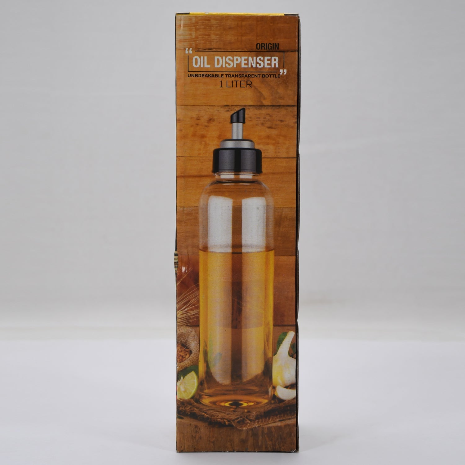 Oil Dispenser Transparent Plastic Oil Bottle |  1 Liter…